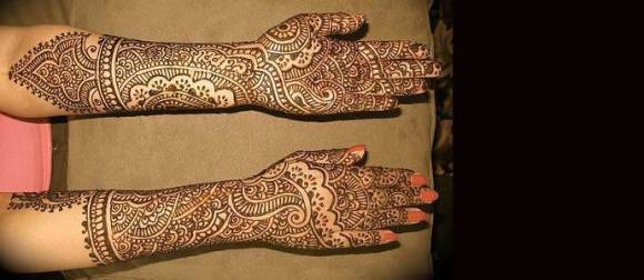 mehndi design for bride